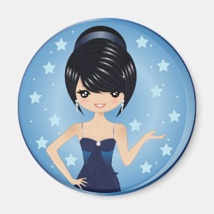 Evening Gown Magnet