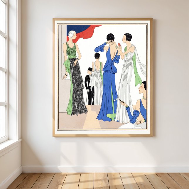 Evening gowns (1932)  by Paquin Poster (Creator Uploaded)