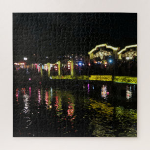 evening in "hoi an" the city of tailors jigsaw puzzle