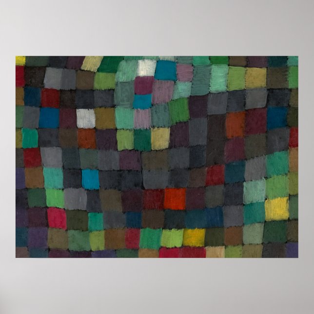 Evening In N by Paul Klee Poster (Front)