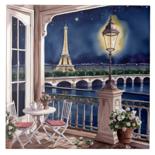 Evening in Paris Ceramic Tile