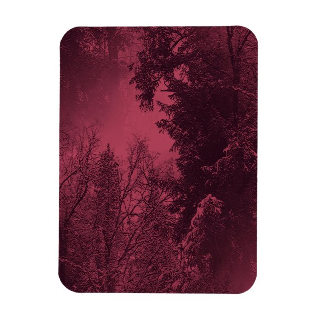 Evening in the Winter time... Magnet (Vertical)