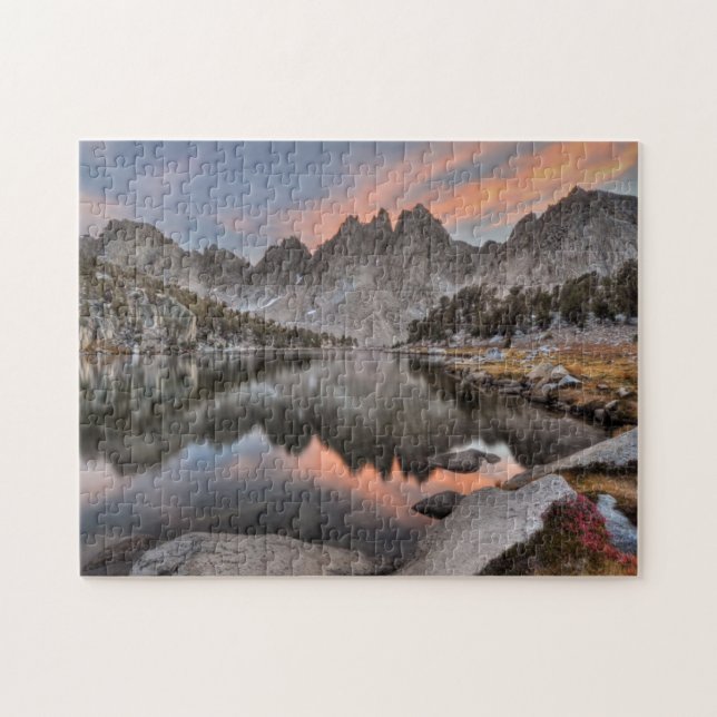 Evening Kearsarge Pinnacles Reflections Jigsaw Puzzle (Horizontal)