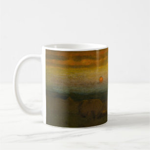 Evening Landscape by George Inness (1889) Coffee Mug