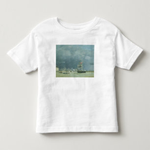 Evening, Le Havre, 1866 (oil on canvas) Toddler T-Shirt