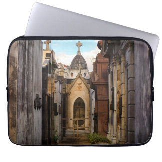 Evening Light In Recoleta Cemetery Laptop Sleeve