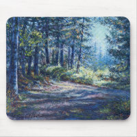 "Evening Light On the Trail"