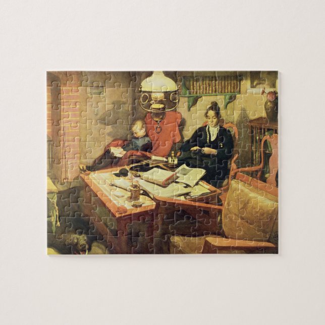 Evening Light, pub. in 'Lasst Licht Hinin'(`Let in Jigsaw Puzzle (Horizontal)