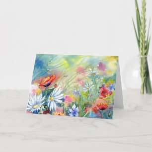 Evening Meadow Blank Notecard