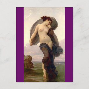 Evening Mood by Bouguereau Postcard