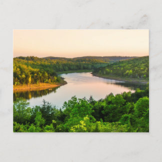 Evening on Bull Shoals Lake Postcard