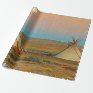 Evening on the Blackfeet Reservation by Dixon Wrapping Paper