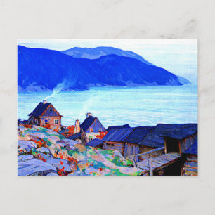 Evening on the North Shore by Clarence Gagnon Postcard