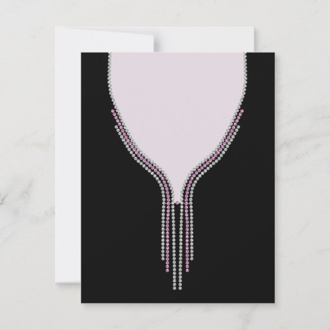 Evening Out Series  Invitations for date night (Front)