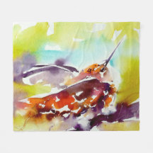 "Evening Perch" Hummingbird Print