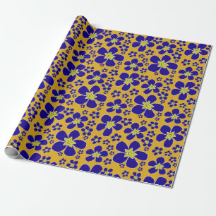 Evening Primrose Design Wrapping Paper