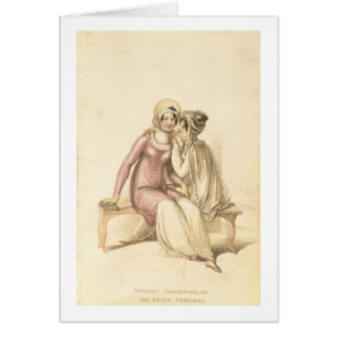 Evening, promenade or sea beach costumes, fashion