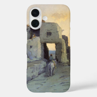 Evening, Pueblo of Walpi by Marion Kavagh Wachtel iPhone 16 Case
