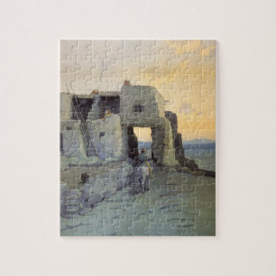 Evening, Pueblo of Walpi by Marion Kavagh Wachtel Jigsaw Puzzle