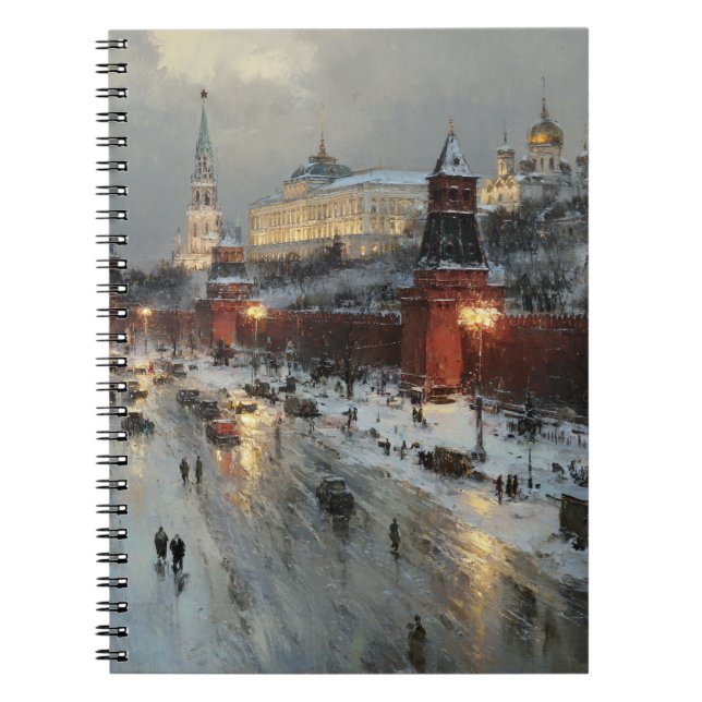 Evening Reflections at the Kremlin Notebook (Front)