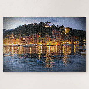 Evening Reflections on Portofino - 20x30 - 1014 pc Jigsaw Puzzle
