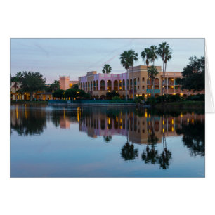 Evening Resort Reflections