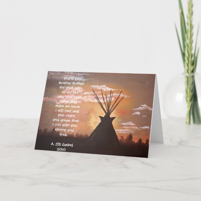 Evening Respite Thank You Card (Front)