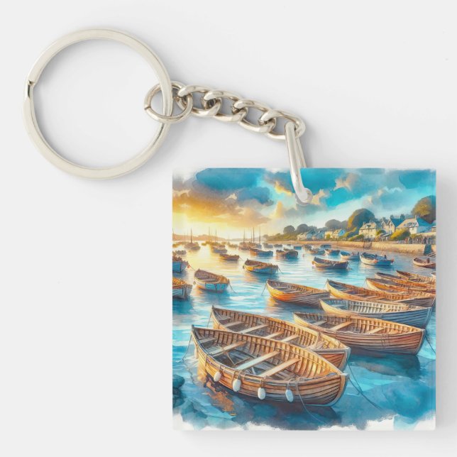 Evening Rest Key Ring (Front)