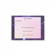 Evening Review--Post-It Notes