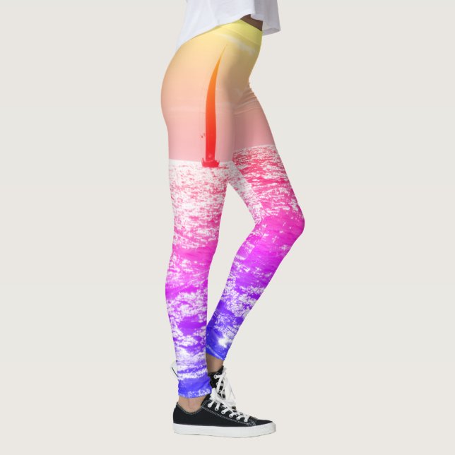 EVENING SAIL MAUI LEGGINGS (Right)