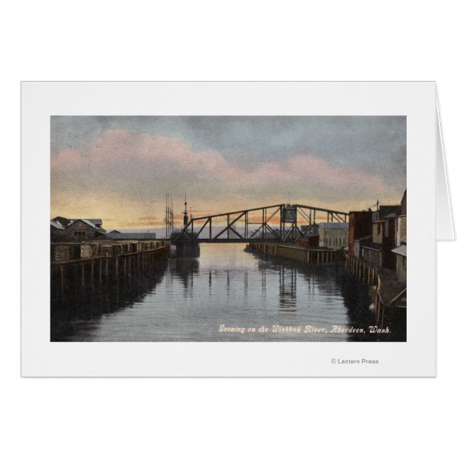 Evening Scene on Wishkah River (Front Horizontal)