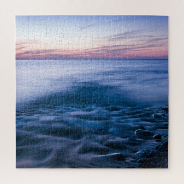 Evening sea jigsaw puzzle (Vertical)
