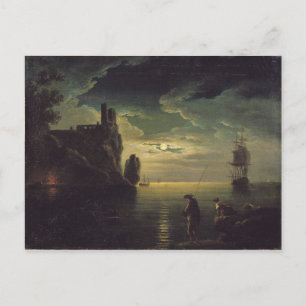 Evening Seascape Postcard