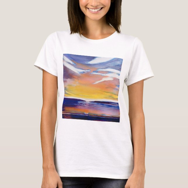 Evening seascape T-Shirt (Front)