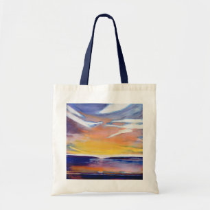 Evening seascape tote bag
