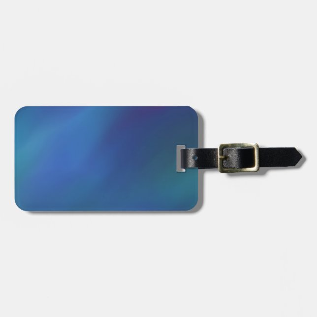 Evening Sky Luggage Tag (Front Horizontal)