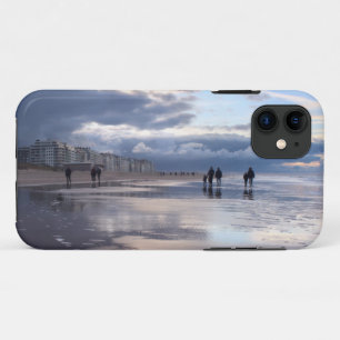 Evening Sky Wenduine Beach, Belgium iPhone 11 Case