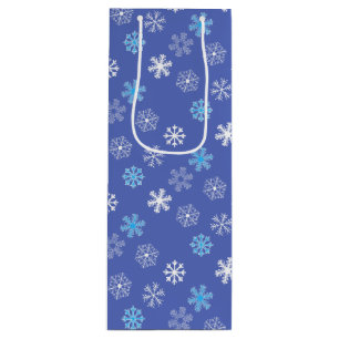 Evening Snowflake Wine Gift Bag