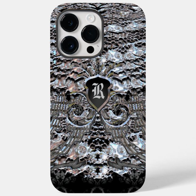 Evening Sophie Uptown Girly Monogram Case-Mate iPhone Case (Back)