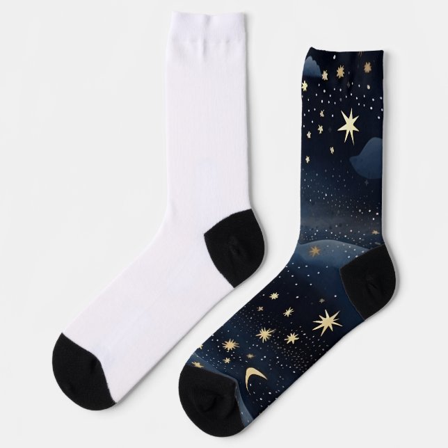 "Evening Sox,"  Art-Socks  Socks (Left)