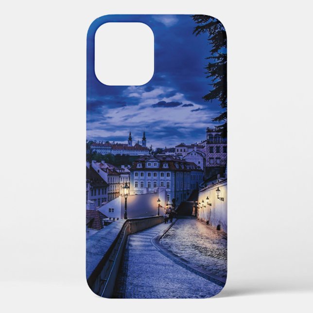 Evening street in Prague Case-Mate iPhone Case (Back)