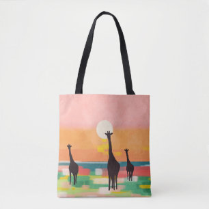 Evening Stroll in the Savannah Tote Bag