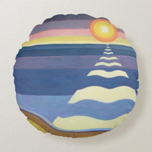 Evening Sun 2003 Round Cushion