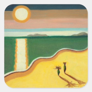 Evening Sun 2010 Square Sticker