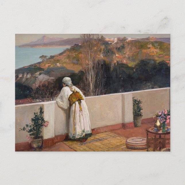 Evening, Tangiers | Sir John Lavery Postcard (Front)