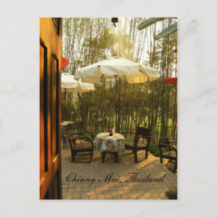 Evening Tea By The Bamboo Grove Postcard