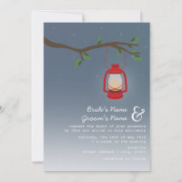 Evening Wedding - Red Oil Lantern