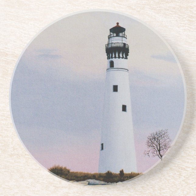 Evening's Lighthouse Coaster (Front)