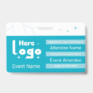 Event Badge Template ID Badge