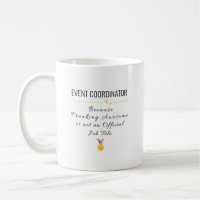 Event Coordinator Gift – Funny Appreciation